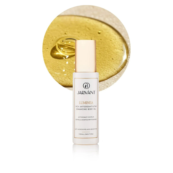 Luminea Богато антиоксидантно олио за по-бърз тен | 100 мл. JARVANT skincare грижа за кожата хидратация тен лято