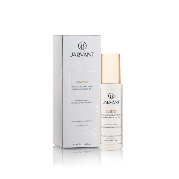 Luminea Богато антиоксидантно олио за по-бърз тен | 100 мл. JARVANT skincare грижа за кожата хидратация тен лято